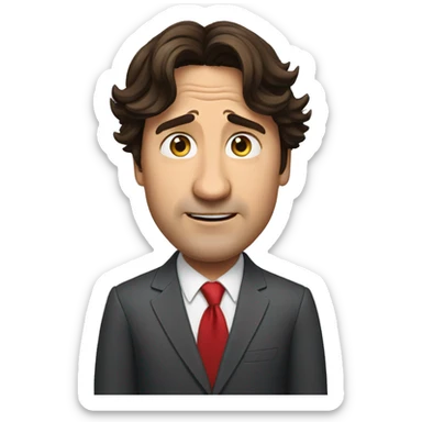 Justin trudeau fear sticker