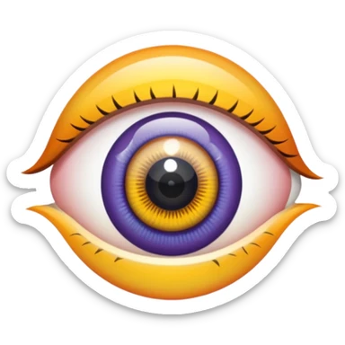  eyes spin multicolore 👁️+🌀+🟣🟢🟠🔵🔴🟡 sticker