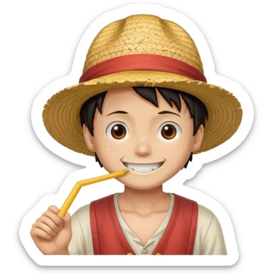 Luffy strawhat sticker
