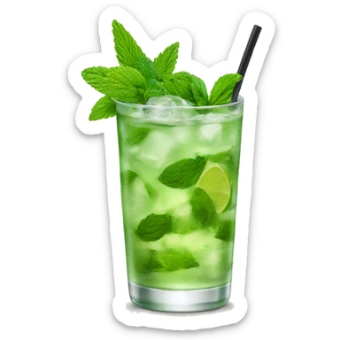 mojito cocktail sticker