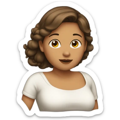 mujer embarazada sticker