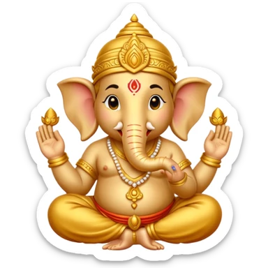 lord ganesha emoji sticker