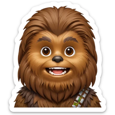 Chewbacca sticker