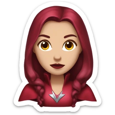 The scarlet witch sticker