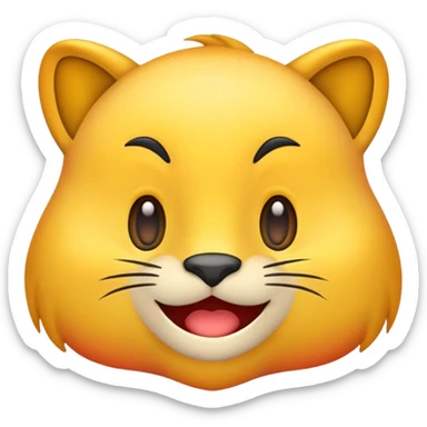 Emoji sauvage  sticker