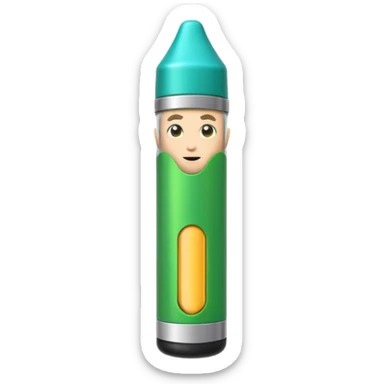 Vape emoji  of elfbar sticker