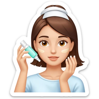 Skincare girly sticker