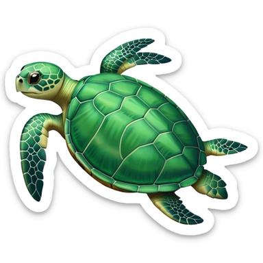 Tortuga marina sticker