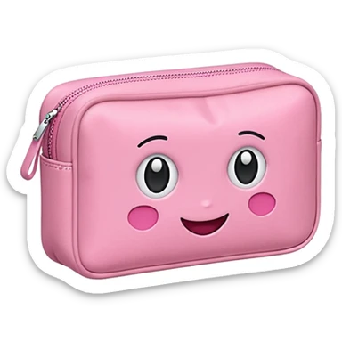 pink Pencil Case sticker