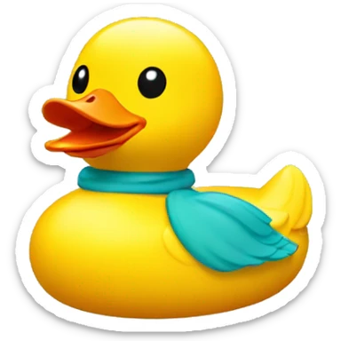 rubber duck sticker