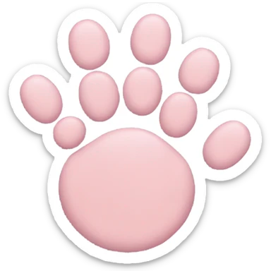 Cat paws  sticker