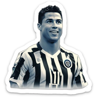 Ronaldo Nazario 9 Inter Milan sticker