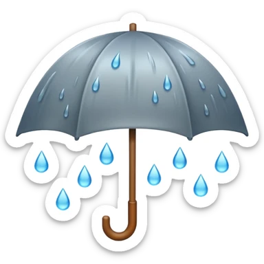 rain season sticker