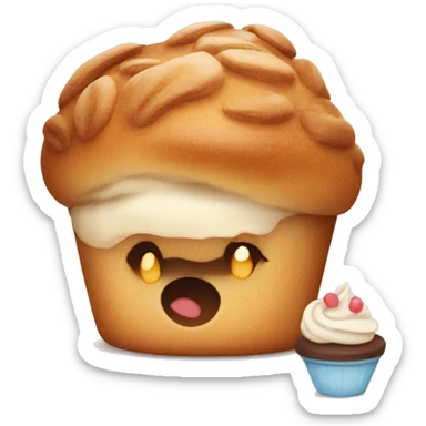 Cute french bakery sticker