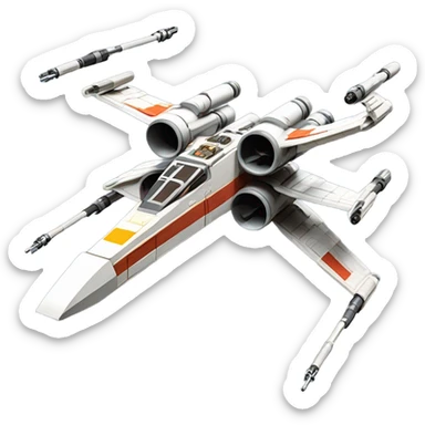 Star Wars x-wing  sticker