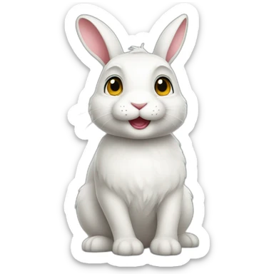 stanford bunny sticker