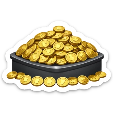 Stalls with Coins  sticker