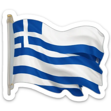Greece national flag sticker