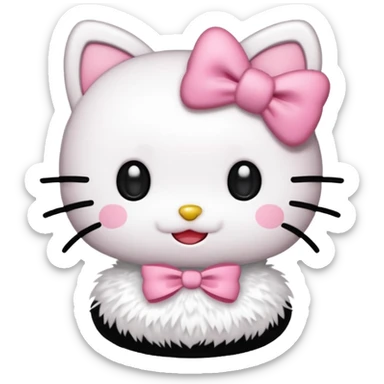 cute chibi stickers hello kitty sticker