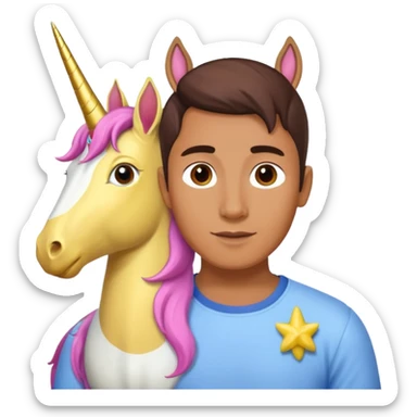 Simon B, peanuts, unicorn, transparent background, no peanuts, bananas sticker