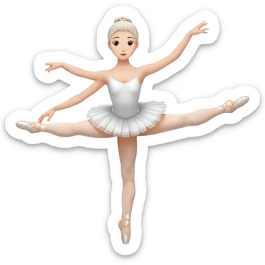 ballet dancer sticker