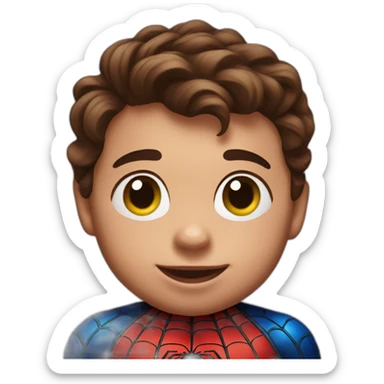Baby Spiderman sticker