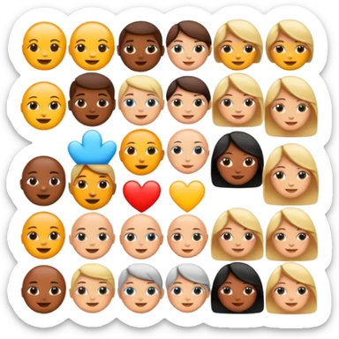 self care style emojis sticker