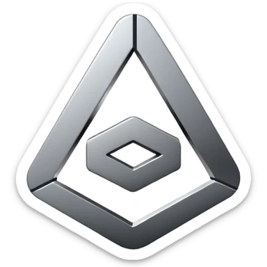 Solidity programming language signature S logo, modern, tech-inspired, simple, recognizable, no text sticker