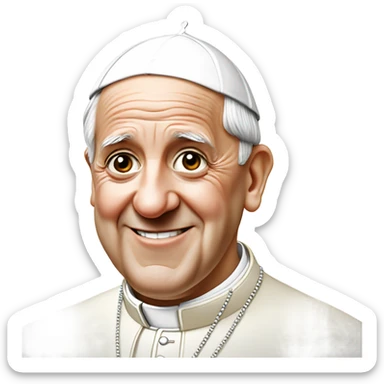 Pope Francis sticker