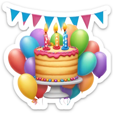 Happy birthday  sticker
