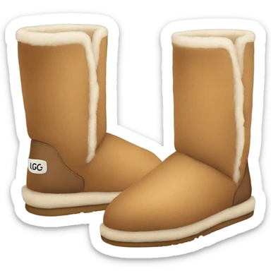 UGG slippers  sticker