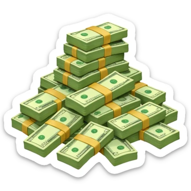 money sticker