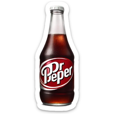 dr pepper soda sticker