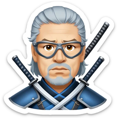 Samurai Defender sticker