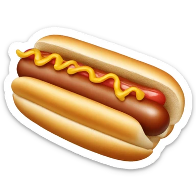 Hotdog  sticker