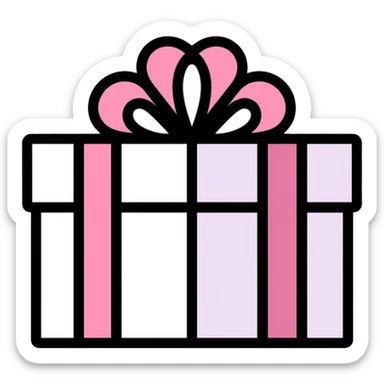 Hair salon gift card sticker