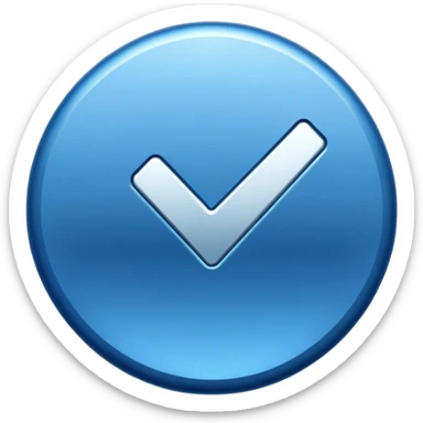 Instagram blue tick emoji  sticker