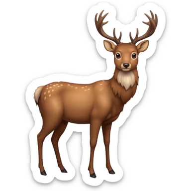 a new yeas's deer sticker