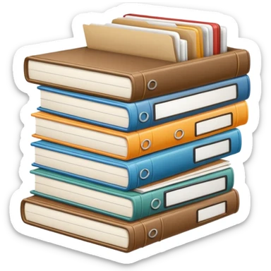 carpeta de recursos sticker