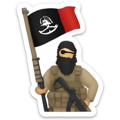 Taliban Flag sticker