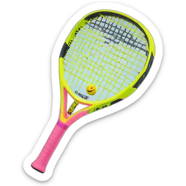 Bullpadel padel racket sticker