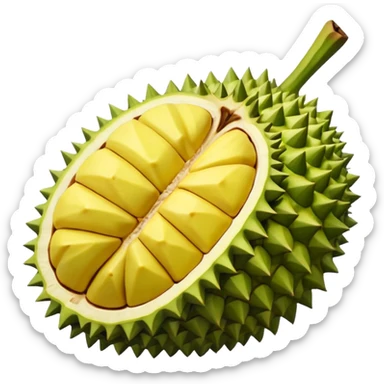 Durian sticker