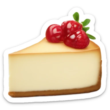New York cheesecake sticker