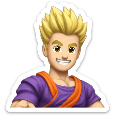 Gohan thumbs up sticker
