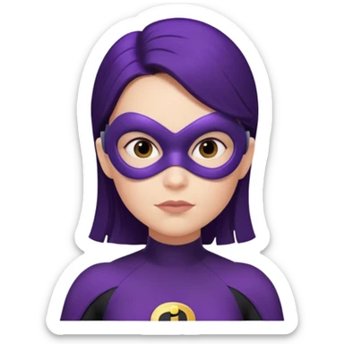 violet from incredible  sticker