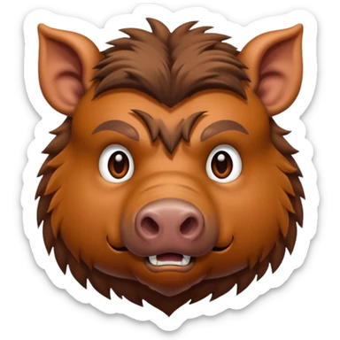 Boar Body sticker