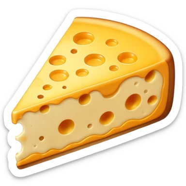 Galaxy cheese sticker