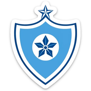 Logo du club de foot Olympique de Marseille sticker