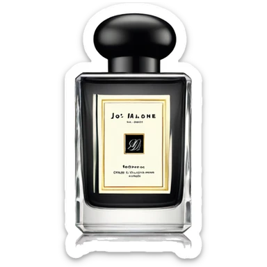 Jo malone Cologne intense perfume bottle 100 ml sticker