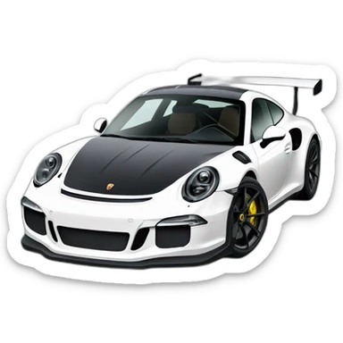 porshe 911 gt3 sticker
